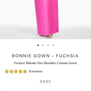 Sachin + Babi Fuchsia Asymmetrical Dress